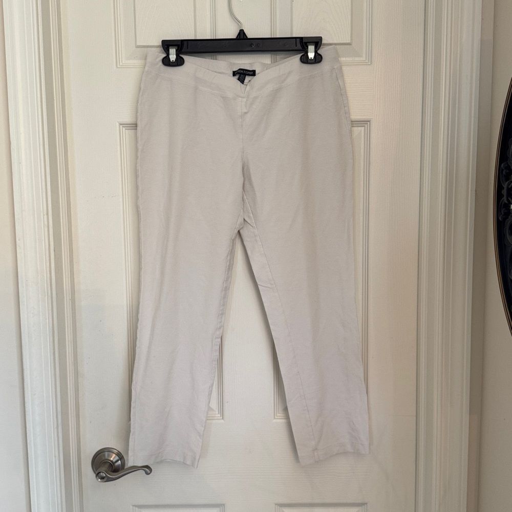 Eileen Fisher Soft Cream Pants size small